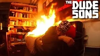 Burning A Sleeping Man Prank (Extended Cut)