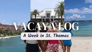 U.S. Virgin Islands Travel Vlog 🇻🇮 | St. Thomas | St. John | Family Trip 🌴