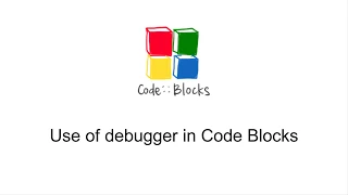 Debugger in Code Blocks