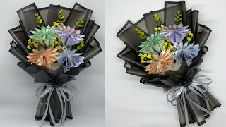 DIY Simple and Easy Money Bouquet | How to Make a Money Bouquet in the Shape of Flowers