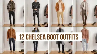 12 Ways to Style Chelsea Boots (Fall/Winter) | Outfit Ideas | Men's Fashion