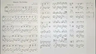 Maestro from "The Holiday" Hans Zimmer piano cover and sheet music