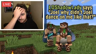 Lizzie is Jealous of Sausage because Joel didn't dance on her like that during his stream