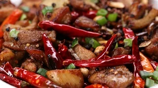 Super Spicy Szechuan Chicken