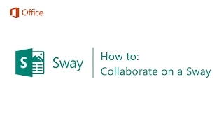 How to Collaborate on a Sway​ - Microsoft Sway Tutorials