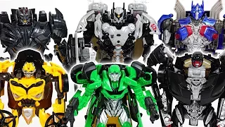 Transformers 5 the Last Knight: Nitro, Crosshairs, Hot Rod, Bumblebee, Optimus Prime! - DuDuPopTOY