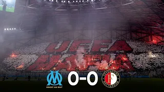 OM - Feyenoord • Le tifo UEFA MAFIA dans une ambiance de FEU 🔥 • HD