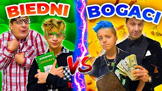 BOGATY SYN VS BIEDNY SYN 🔥 | Serial dla młodzieży | Boys and Toys Polish