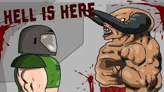 DOOM in HELL animated - by eXcrem