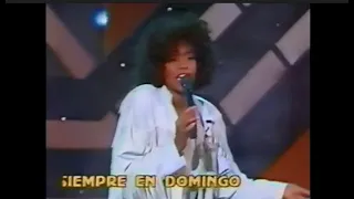 Part 1 Whitney Houston in Mexico 'How Will i Know' @ Siempre en Domingo 1987