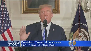 President Trump Withdraws US From Iran Nuclear Deal, Resumes Sanctions