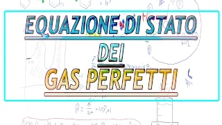 La legge di Avogadro e la legge di stato dei gas perfetti