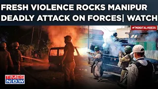 Manipur Violence: Forces Attacked, Bombs Hurled, Heavy Gunfiring At CRPF Camp After Polling| 2 Dead