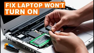 The laptop does not turn on, but the indicators are on, how to fix the problem.