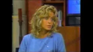 Farrah on Regis and Kathy Lee   1999