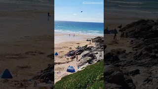 Fistral Beach Newquay #Cornwall #beach #sandybeach #beachday #beachlife #beachvibes