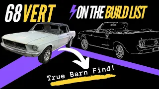 68 Vert Part 1 - BARN FIND...will it start?