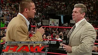 Randy Orton & Mr.McMahon Segment (Draft Status) RAW May 16,2005