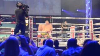 Deznodământ şoc: Sandu Lungu, descalificat la Gala Superkombat de la Oradea