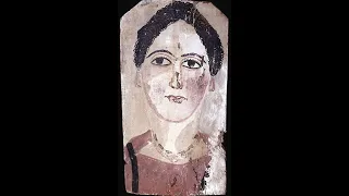 The Face of a Fayum Woman 160-180 A.D. (Digital Photoshop Reconstruction)