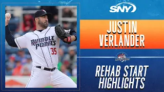 Check out the highlights from Justin Verlander’s minor league rehab start | Mets Highlights | SNY