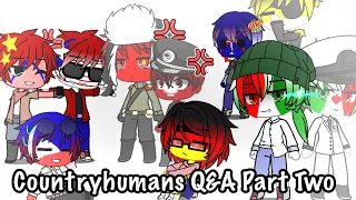 Countryhumans Q&A part 2/ Gacha Club