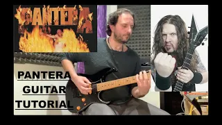 #17 Tutorial: Revolution is my name by Pantera guitar tutorial