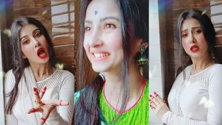 Tiktok video of Star Jalsha actress Monami Ghosh.Taal se tal mila dance.irabatir chupkotha.Star Jals