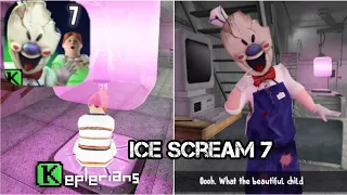 Ice Scream 7 game over fanmade