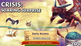 CRISIS: SOARING SURPRISE FULL GAMEPLAY - New Gauntlet Event - Dragons: Rise of Berk