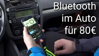 Günstig gutes Bluetooth im Auto nachrüsten | AnyCar Adapter [Einbau & erster Eindruck]