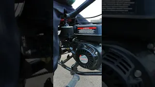 Тест драйв самодельного мотоцикла с двигателем от мотоблока