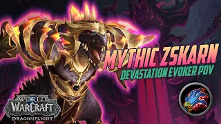 10.1 PTR - Mythic Zskarn Raid Testing | Evoker DPS | Aberrus, the Shadowed Crucible