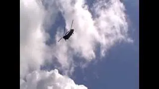 RAF Chinook display Waddington 30/6/12