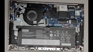 Lenovo Yoga C740 C740-14IML 81TC Disassembly SSD Hard Drive Upgrade Battery Replacement Repair