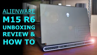 Alienware M15 R6 Laptop Unboxing, Review and How To (Updates, Ram, Overclocking, ect.)