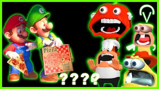 5 Mario and Luigi 🔊 "Francis is Here" 🔊 PART 4 Sound Variations in 62 Seconds. Pizza Tower