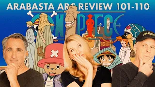 First Time Watching One Piece Arabasta Arc 101 - 110! | Anime Review!