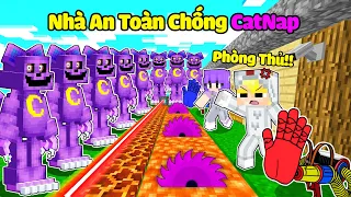 TÔ GÀ THỬ THÁCH 24H XÂY NHÀ SIÊU AN TOÀN CHỐNG 1000 CATNAP.EXE Ở POPPY PLAYTIME TRONG MINECRAFT