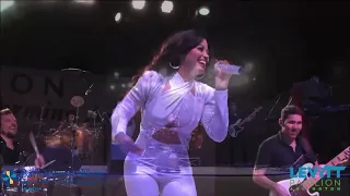 Selena Forever Tribute performs "Baila Esta Cumbia" at the Levitt Pavilion in Arlington, TX.