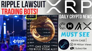 BREAKING!! XRP LAWSUIT! 🌊 Ripple XRP vs SEC💲 TRADING BOTS! 💥 A MUST WATCH