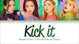 BLACKPINK - Kick It (Color Coded Lyrics Eng/Rom/Han/가사) |Jendukie