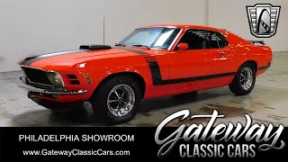 1970 Ford Mustang Boss 302 #1255-PHY Gateway Classic Cars of Philadelphia