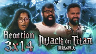 Attack on Titan Dub - 3x14 Thunder Spears - Reaction