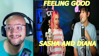 Sasha Kapustina with Guest Diana Ankudinova - Feeling Good (2022.10.19) REACCION ApoloOscar