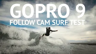 GoPro 9 Follow Cam Surf Hypersmooth Test in Peniche/Portugal