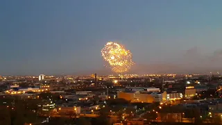 Салют в честь Дня Победы, 09.05.2018