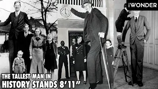 Robert Wadlow Is The Tallest Man In The World Standing 7 Feet Tall At Age 12