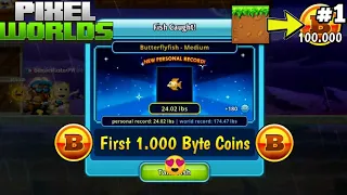 Starting Over 🥰 Soil To 100k Byte Coins (Part 1) | Pixel Worlds