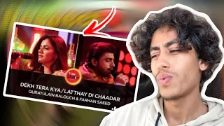 Reacting to Coke Studio Season 10| Latthay Di Chaadar|Quratulain Balouch & Farhan Saeed #cokestudio